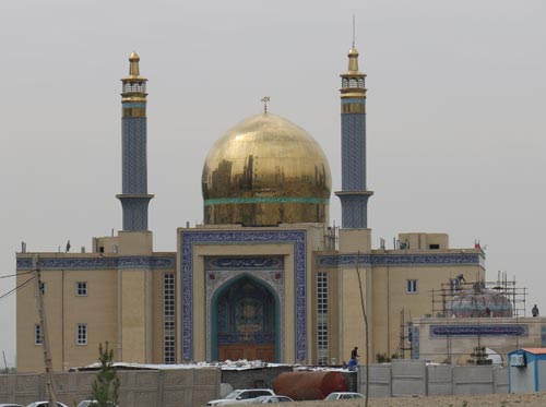 لوستر مسجدی برای گنبد 22 متری