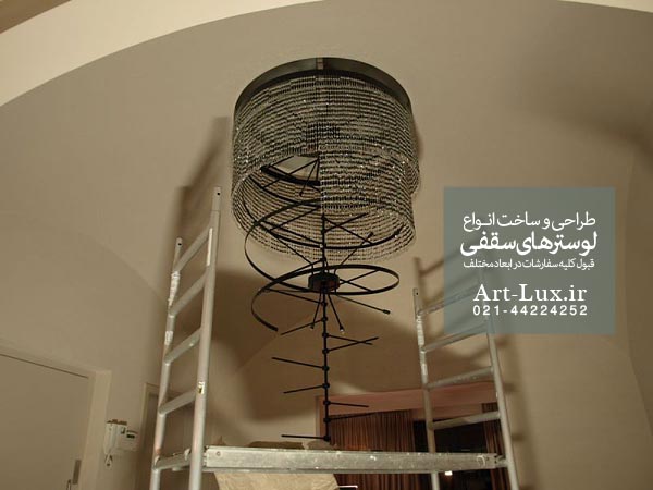 خرید لوستر مخصوص راه پله