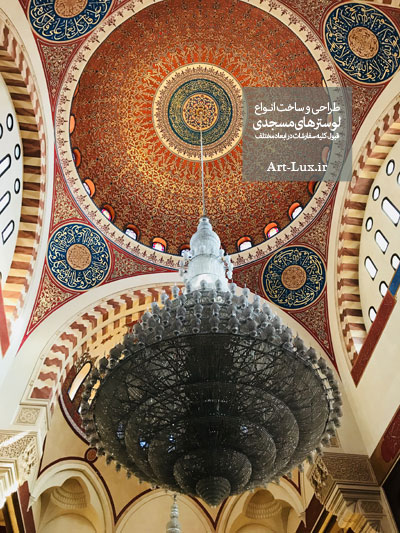 قیمت لوستر برنزی مسجدی
