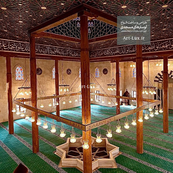 لوستر سقفی مسجدی