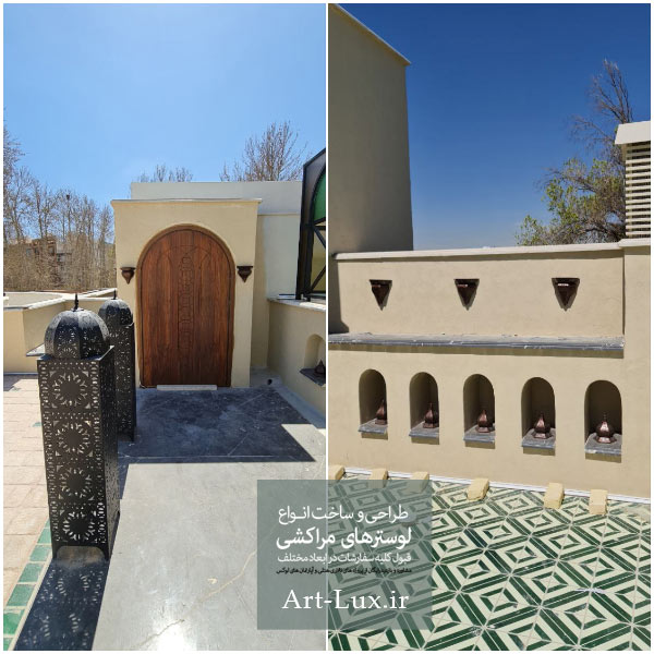 لوستر مراکشی آرت لوکس