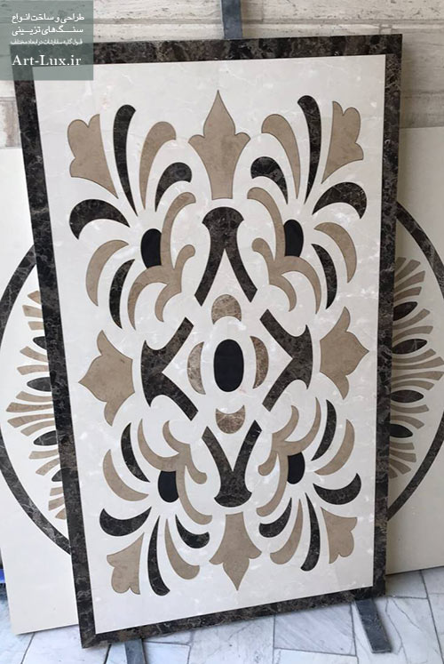 طراحی سنگ کف لابی
