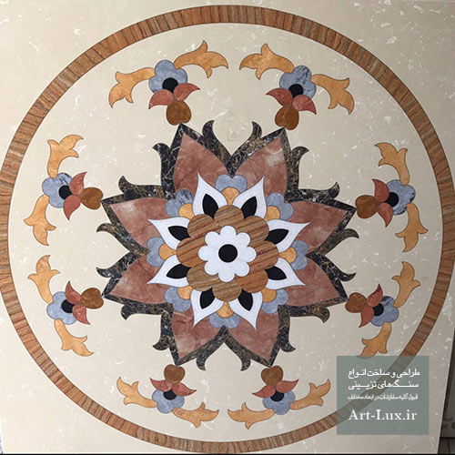 سنگ لابی کف مربعی 1 در 1
