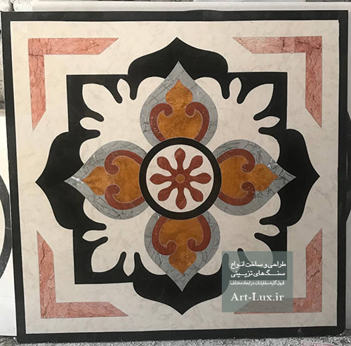 سنگ معرق کف لابی 120 در 120 سانت
