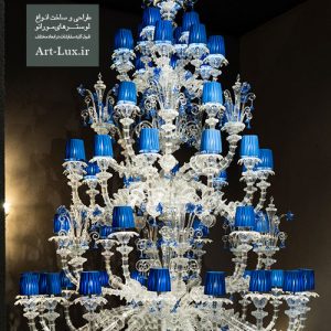 لوستر مورانو آبی