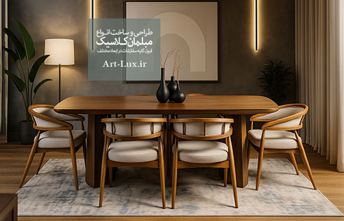 ست کامل مبلمان مدرن برای پذیرایی