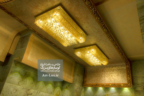 نورپردازی و دکوراسیون تالار

