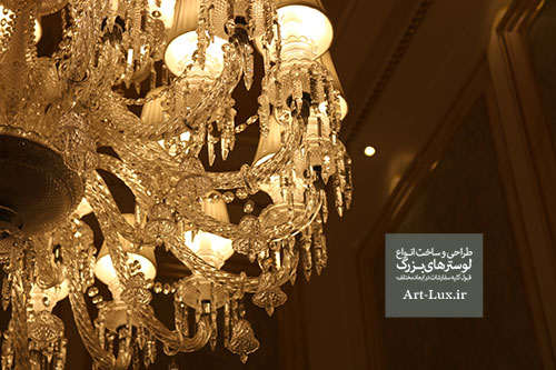 لوستر کلاسیک لابی آپارتمان