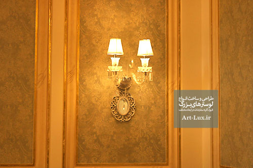 نصب لوستر لابی آپارتمان