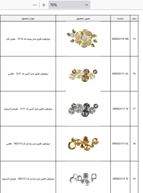 تابلو فلزی دیواری مناسب لابی ساختمان کلاسیک
