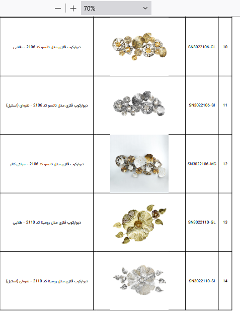 دیوارکوب فلزی مناسب دیوار سنتی