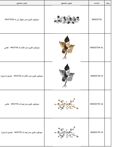 خرید تابلو فلزی دیواری لوکس