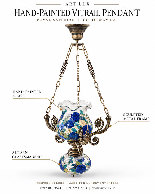 chandelier
classic stained glass pendant light
